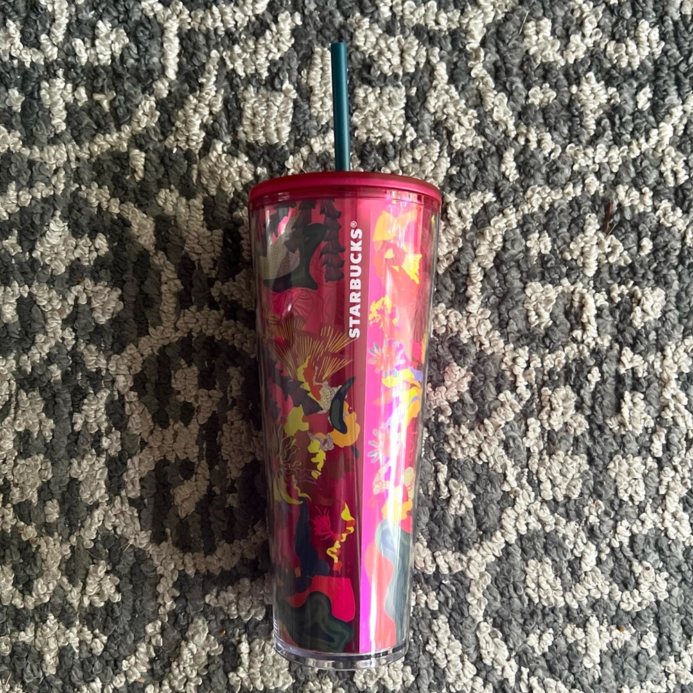 Starbucks 2023 Stainless Steel Cold Cup Tumbler with Straw (24 oz.)